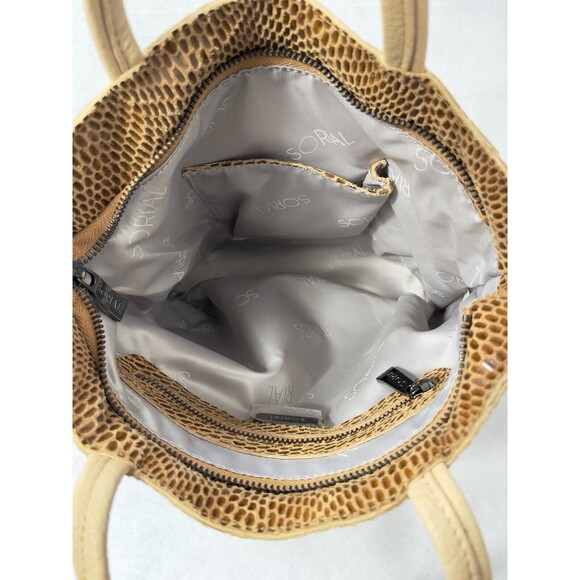Sorial Snake Skin Leather Bag. - Picture 8 of 8